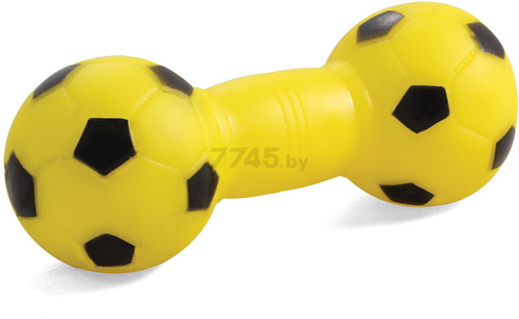 Игрушка для собак TRIOL Гантель футбольная 13 см (12101050)