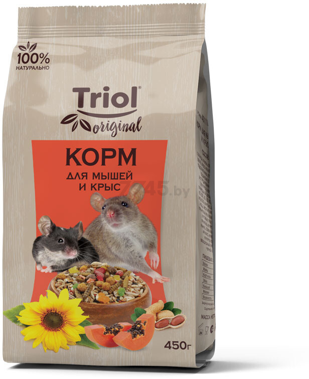 Корм для мышей и крыс TRIOL Original 0,45 кг (40111011)