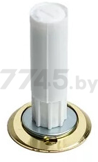 Упор дверной магнитный скрытый NUDA Stoppino open Model 2 глянцевое золото (070310390)