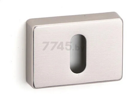 Накладка дверная на цилиндр SYSTEM PS PR NBMX брашированный матовый никель (040154689)