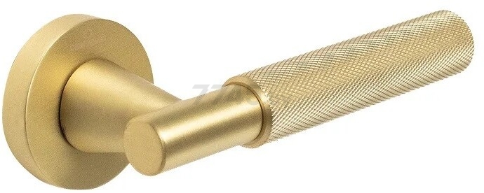 Ручка дверная на розетке CEBI Soho Diamond матовое золото (518302035)