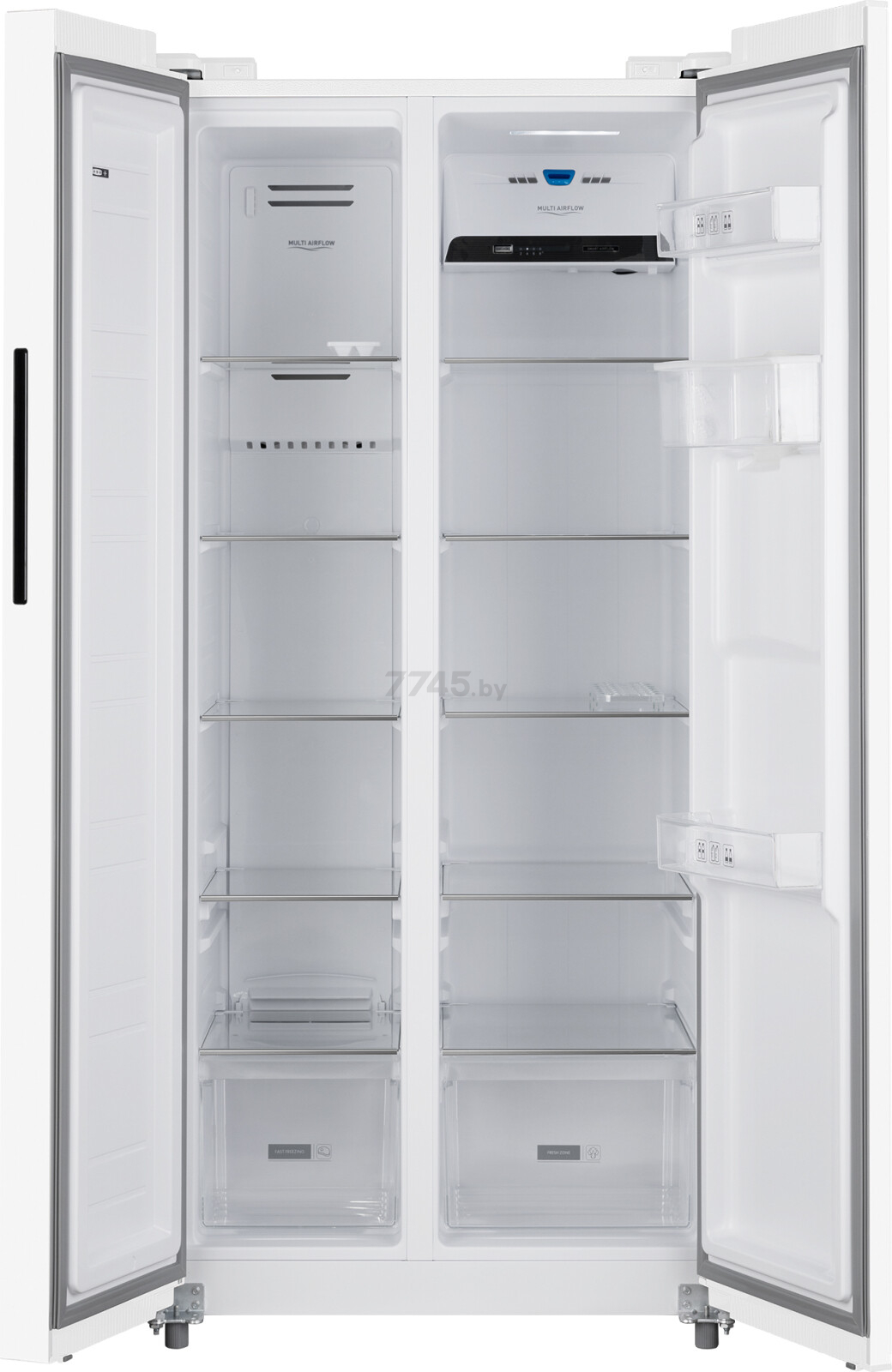 Холодильник WEISSGAUFF WSBS 600 W NoFrost Inverter Water Dispenser (WSBS600WNoFrostInverterWa) - Фото 5