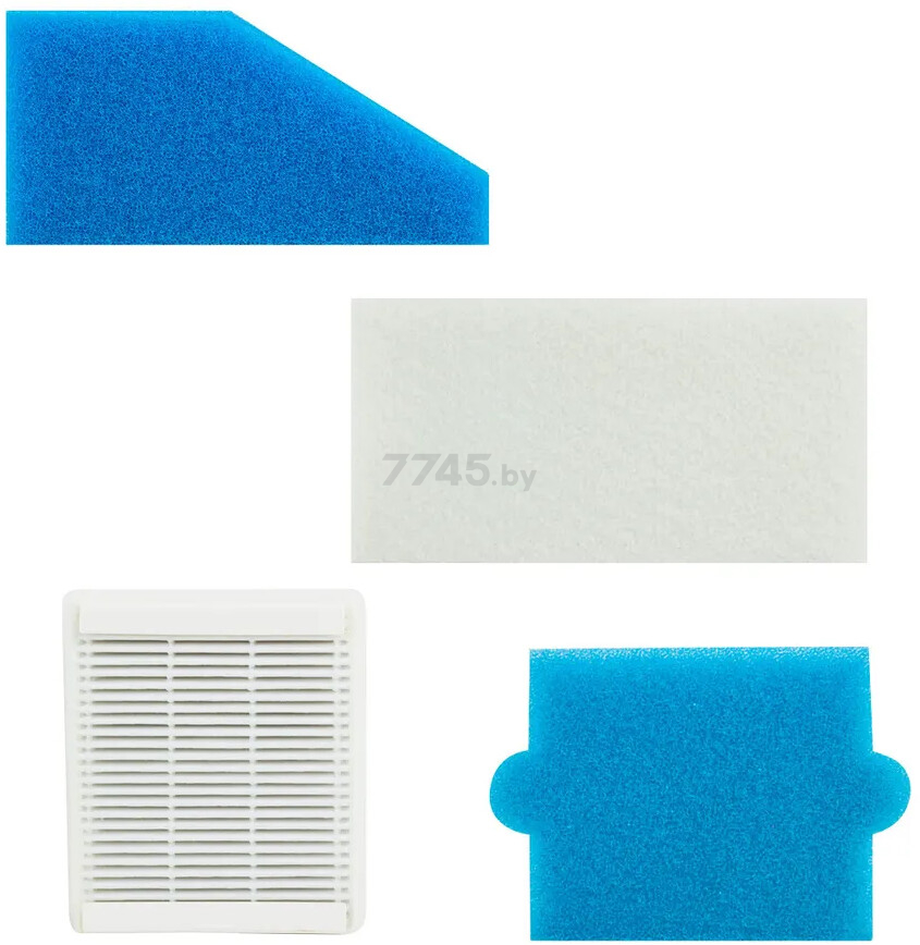 Набор фильтров для пылесоса OZONE для Thomas серии TWIN XT/XS 5 штук (H-21) - Фото 3