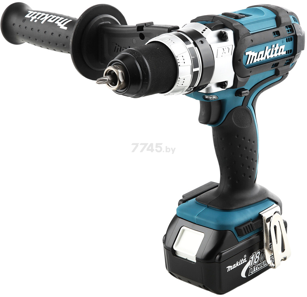 Дрель-шуруповерт аккумуляторная MAKITA DDF 451 RFE (DDF451RFE) - Фото 2