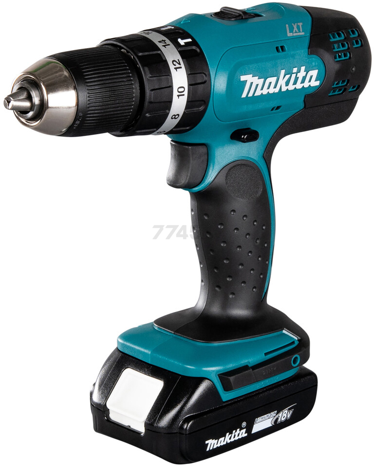 Дрель-шуруповерт аккумуляторная ударная MAKITA DHP 453 SYE (DHP453SYE) - Фото 3