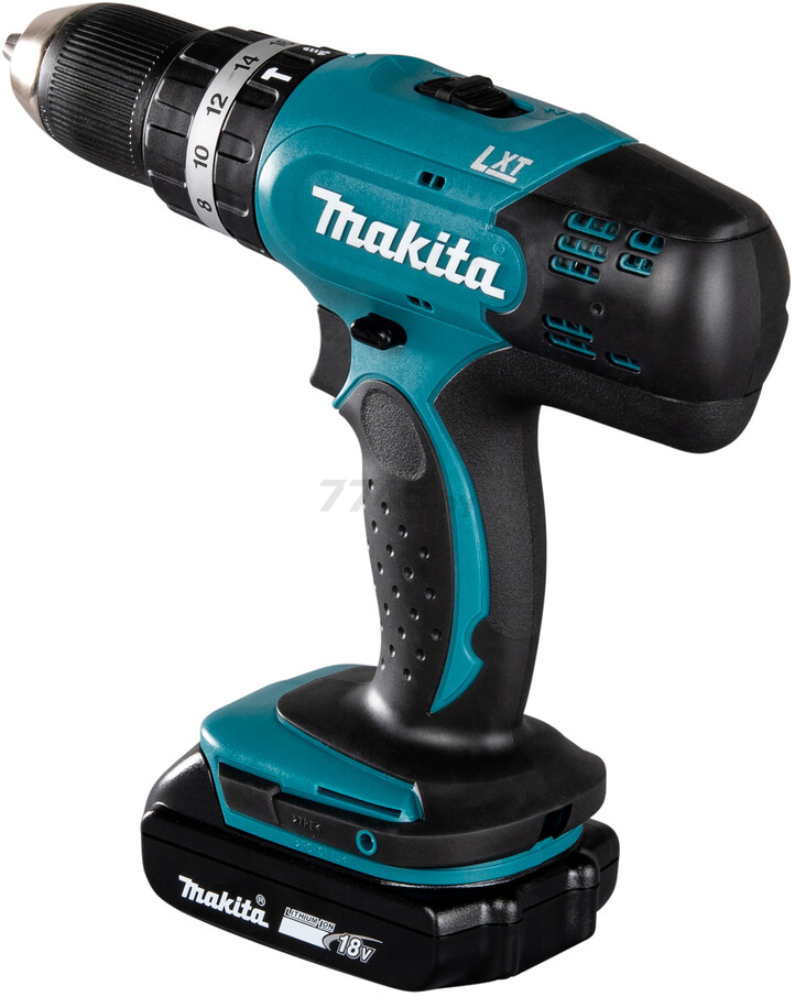 Дрель-шуруповерт аккумуляторная ударная MAKITA DHP 453 SYE (DHP453SYE) - Фото 5