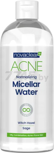 Вода мицеллярная NOVACLEAR Acne нормализующая 400 мл (9960350006)