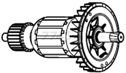 Ротор для перфоратора MAKITA HR3001C (515528-0) - Фото 2