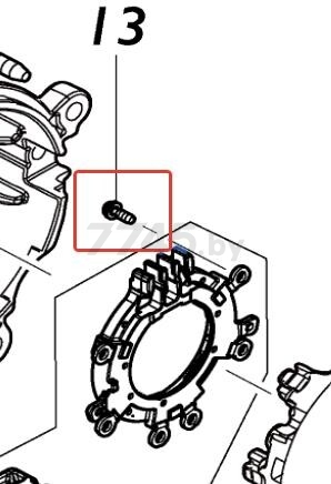 Винт M2X6 MAKITA (652119-7)