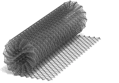 Сетка-рабица оцинкованная d 2 мм ячейка 50х50 мм БЕЛЗАБОР БАЙ 1,5x10 м