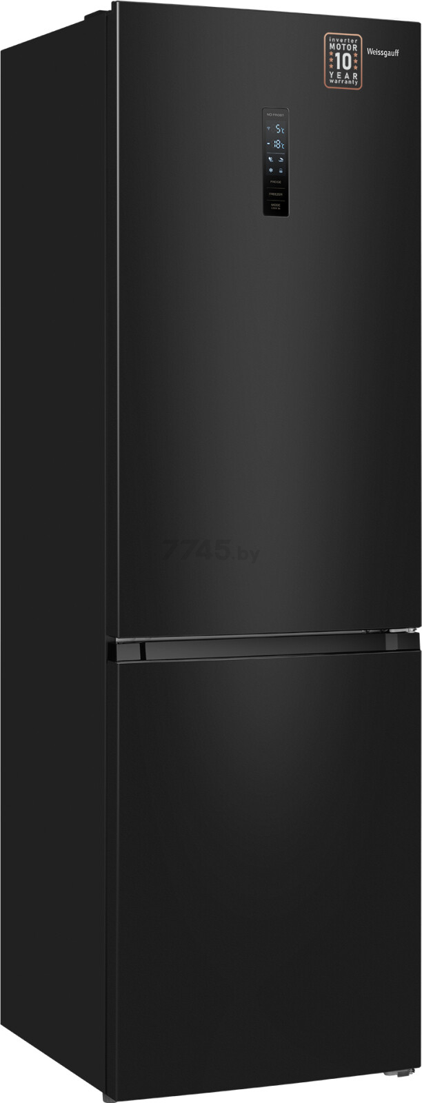 Холодильник WEISSGAUFF WRK 2000 Total NoFrost Inverter Black Inox (WRK2000TotalNoFrostInvert) - Фото 2