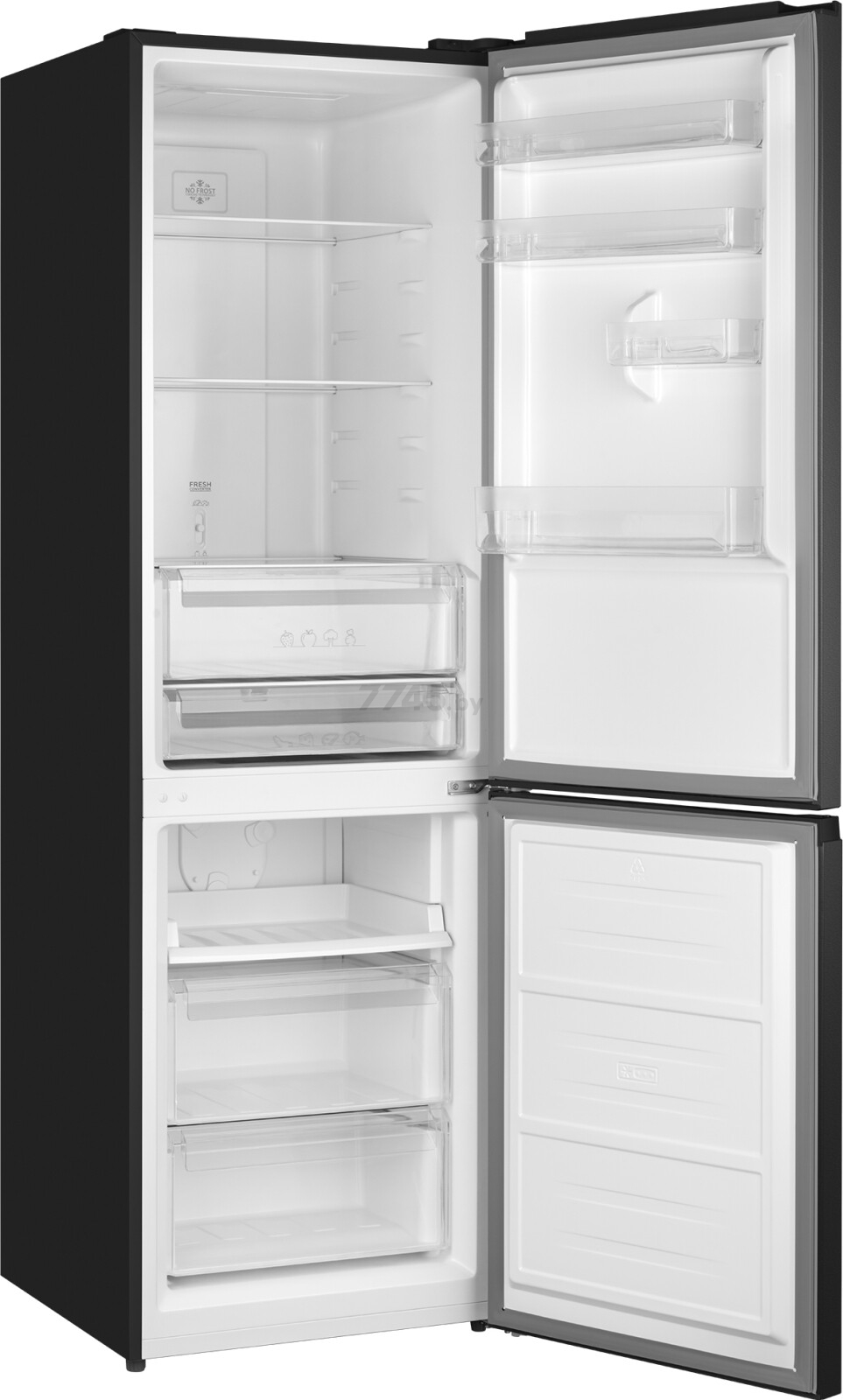 Холодильник WEISSGAUFF WRK 2000 Total NoFrost Inverter Black Inox (WRK2000TotalNoFrostInvert) - Фото 6