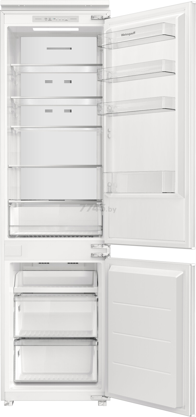 Холодильник встраиваемый WEISSGAUFF WRKI 195 Total NoFrost Inverter (WRKI195TotalNoFrostInvert) - Фото 5