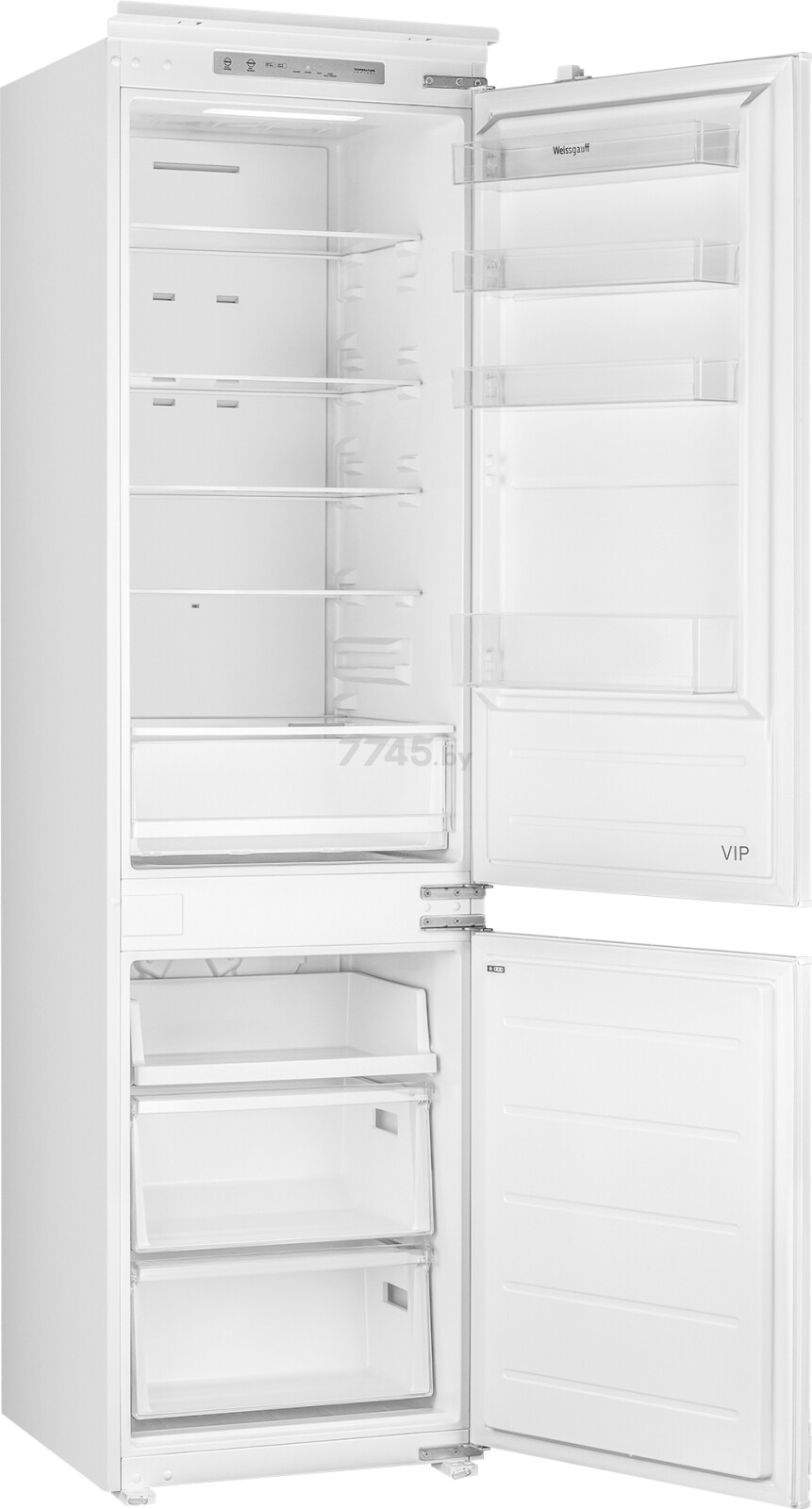 Холодильник встраиваемый WEISSGAUFF WRKI 195 Total NoFrost Inverter (WRKI195TotalNoFrostInvert) - Фото 7