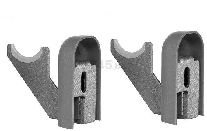 Комплект кронштейнов с дюбелями ROYAL THERMO Design 80 серебристые (RTD80S) - Фото 4