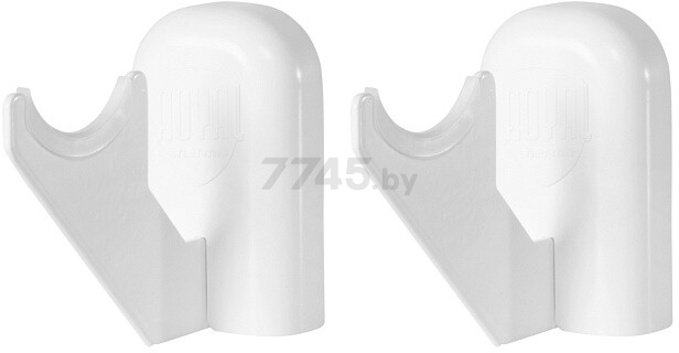 Комплект кронштейнов с дюбелями ROYAL THERMO Design 80 белые (RTD80W) - Фото 3