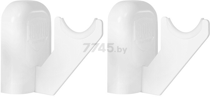 Комплект кронштейнов с дюбелями ROYAL THERMO Design 80 белые (RTD80W)