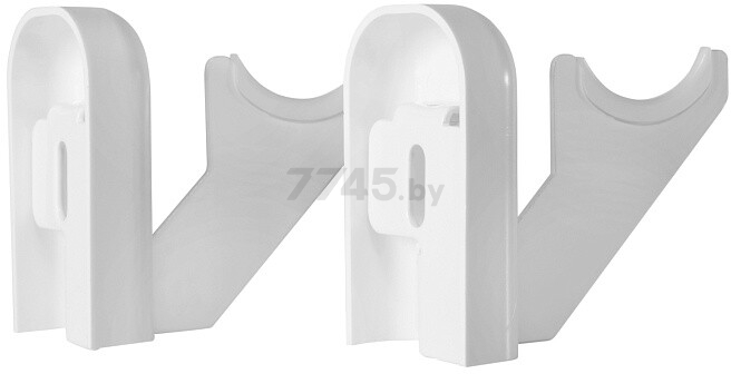 Комплект кронштейнов с дюбелями ROYAL THERMO Design 80 белые (RTD80W) - Фото 4