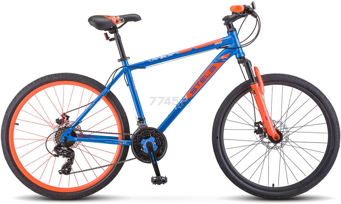 Велосипед детский STELS 26" Navigator 500 MD F020 синий/красный (LU088907)
