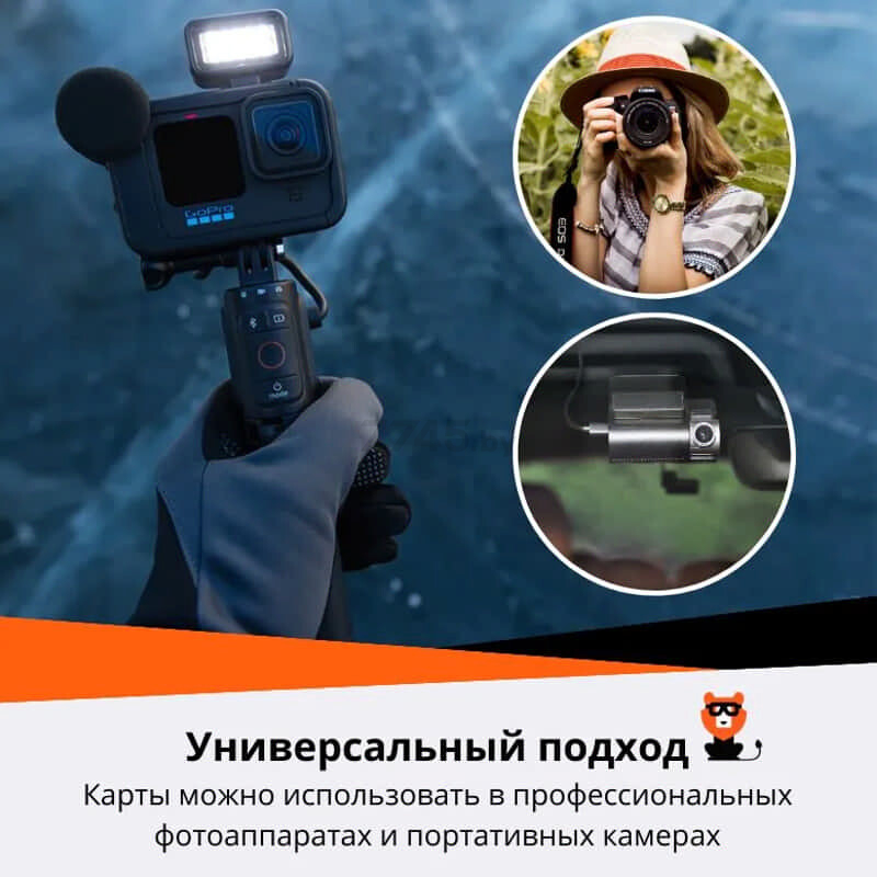 Карта памяти 70MAI Card Optimized for Dash Cam microSDXC 256GB (70MAISD-256) - Фото 8