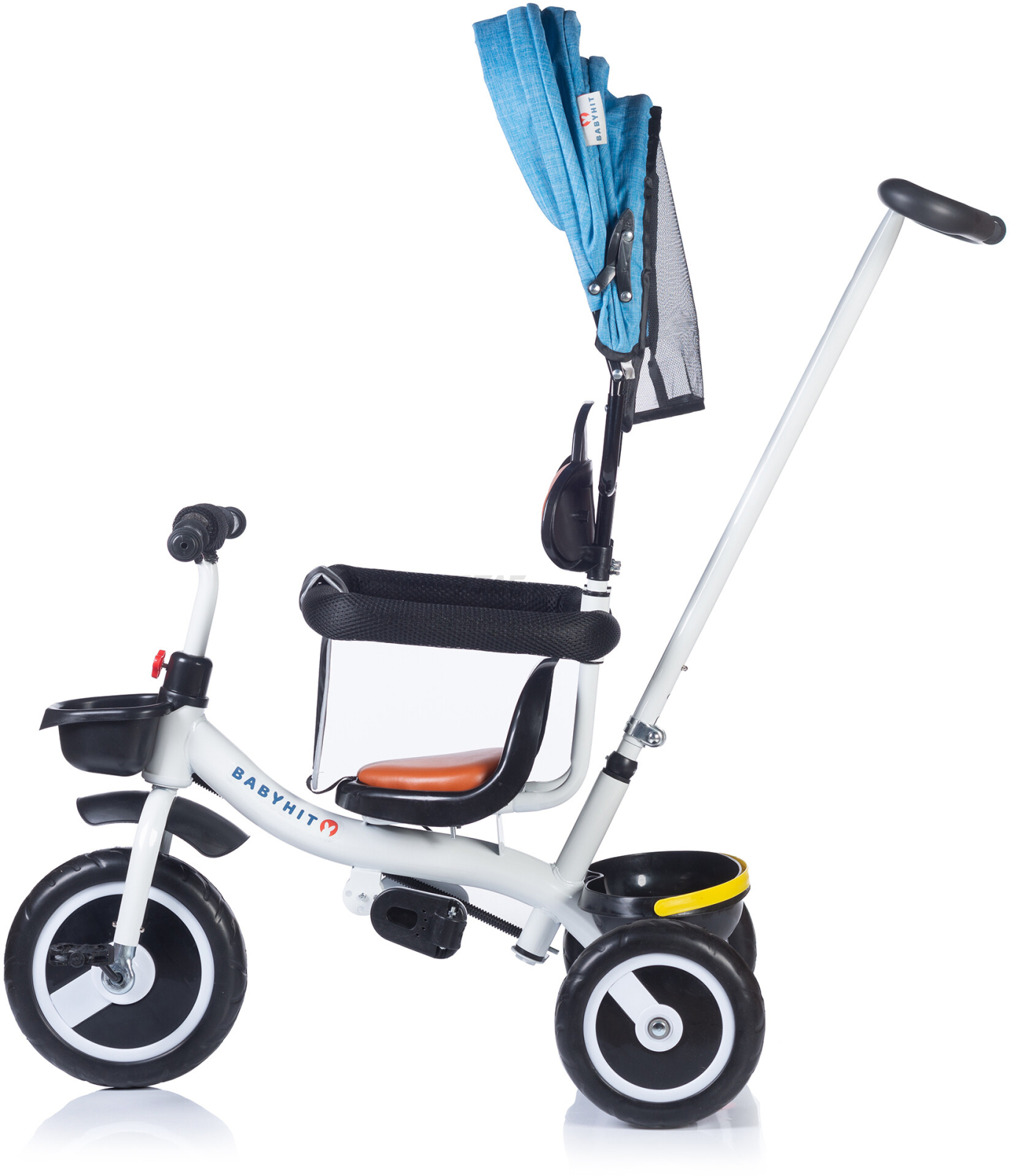 Велосипед детский трехколесный BABYHIT KidWay LT BT100 голубой - Фото 3