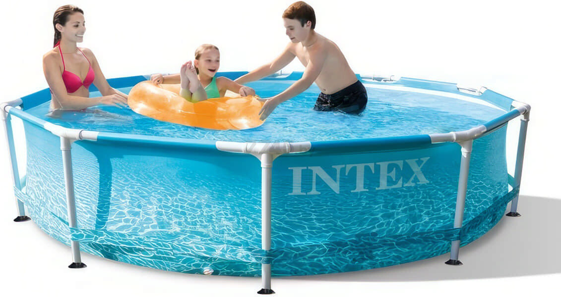 Бассейн INTEX Beachside Metal Frame 28208NP (305х76)