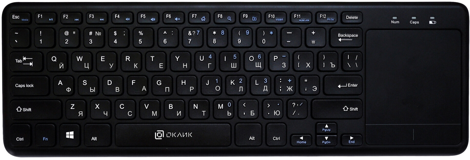 Клавиатура беспроводная OKLICK 830ST