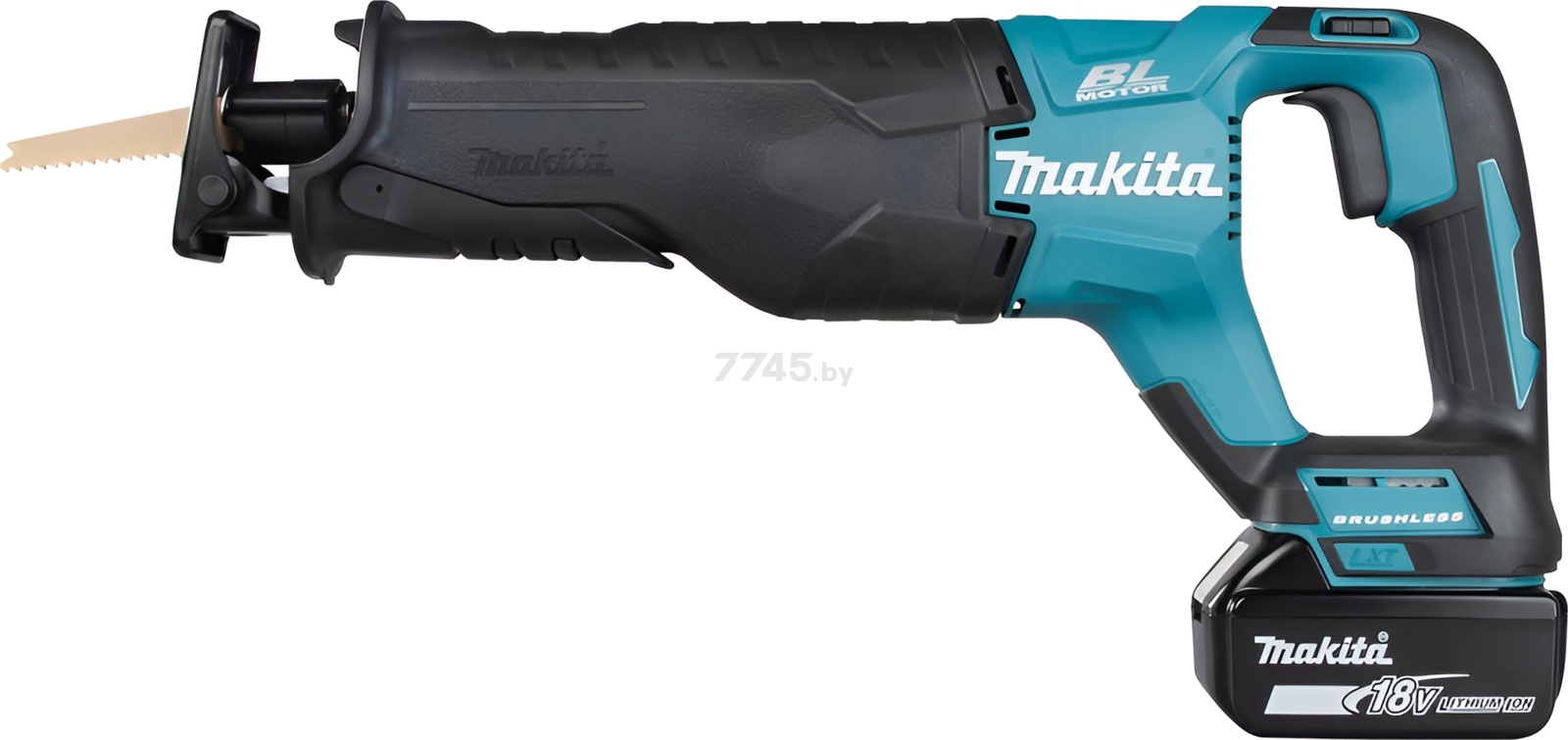 Пила сабельная аккумуляторная MAKITA DJR 187 RT (DJR187RT) - Фото 2