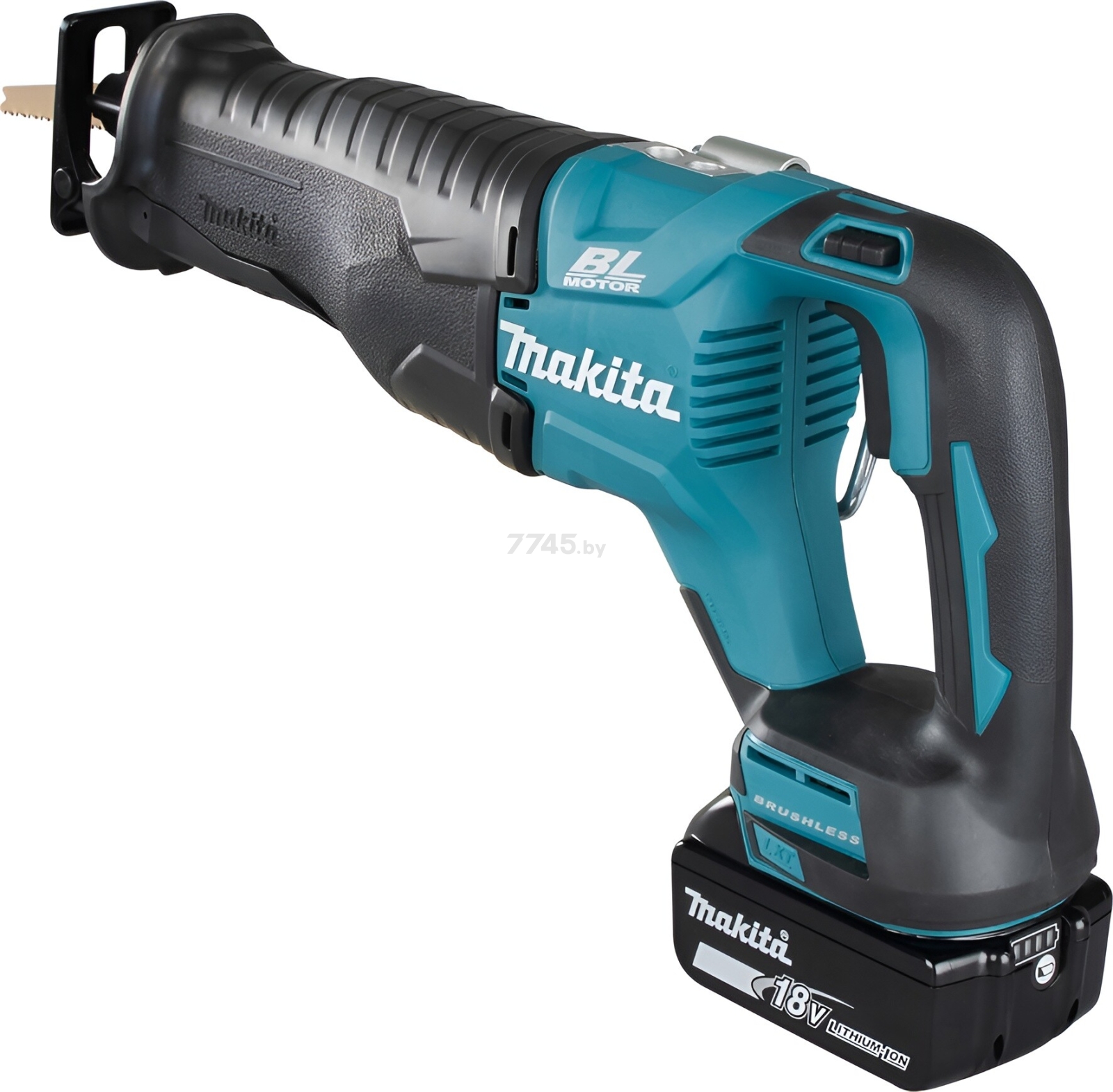 Пила сабельная аккумуляторная MAKITA DJR 187 RT (DJR187RT) - Фото 6