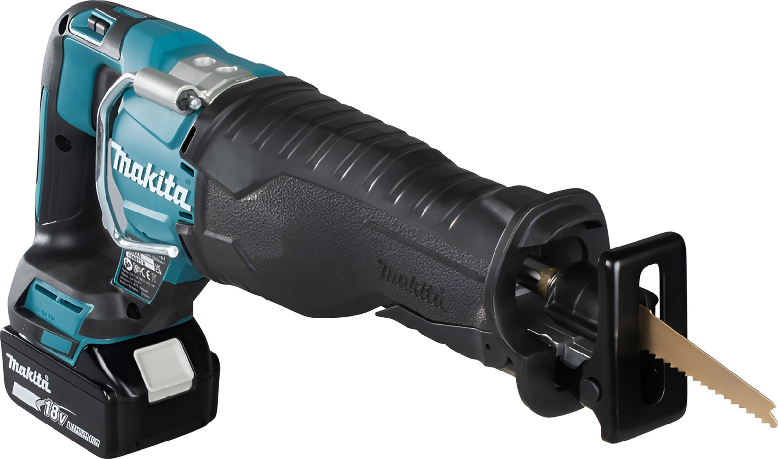 Пила сабельная аккумуляторная MAKITA DJR 187 RT (DJR187RT) - Фото 10