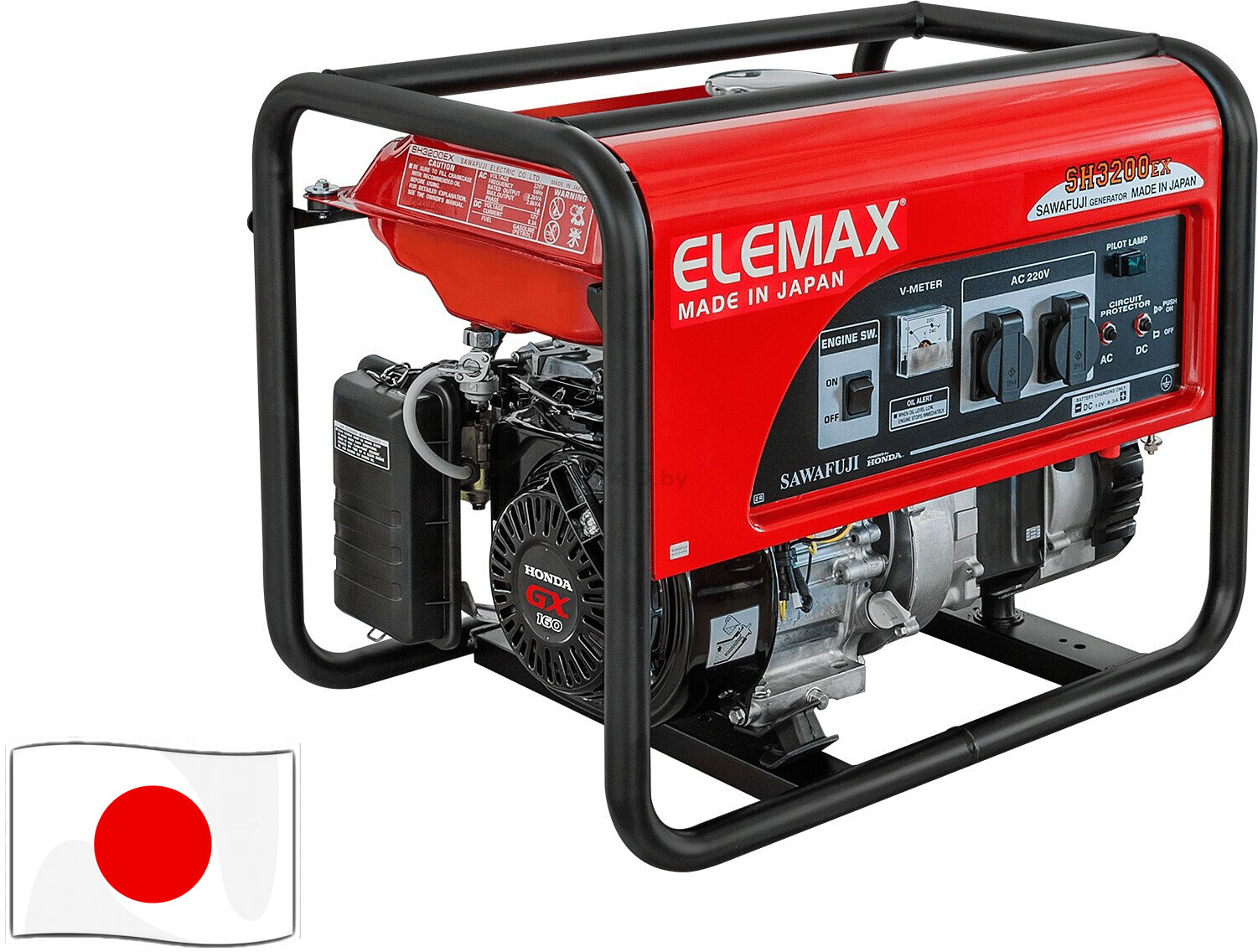 Генератор бензиновый ELEMAX SH3900EX-R