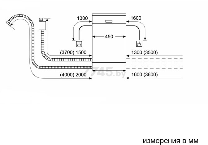 Машина посудомоечная встраиваемая BOSCH SPV4HMX10E - Фото 9