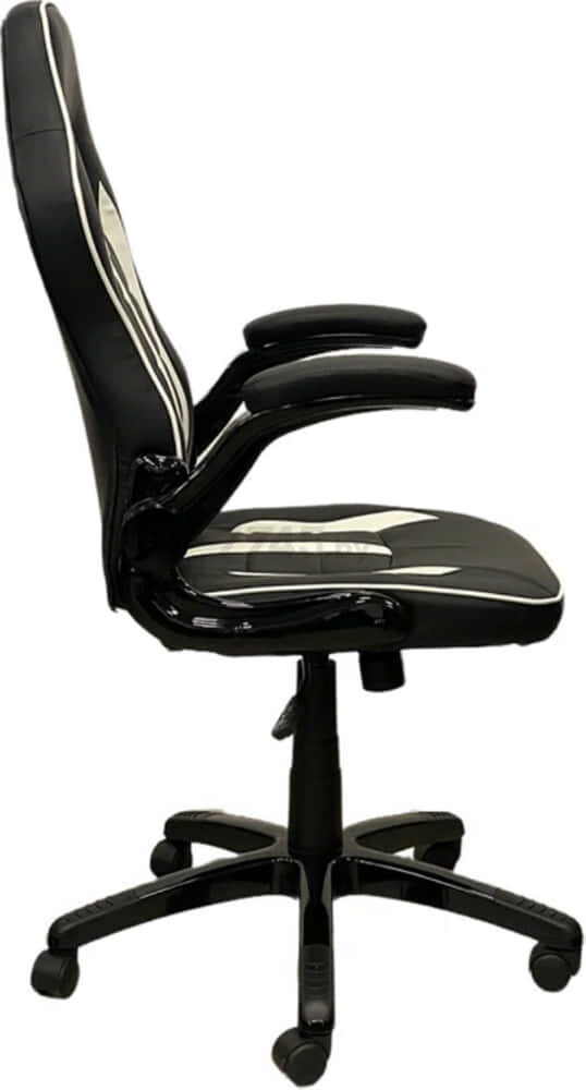 Кресло компьютерное SITUP Vega экокожа Black /White (5703) - Фото 3