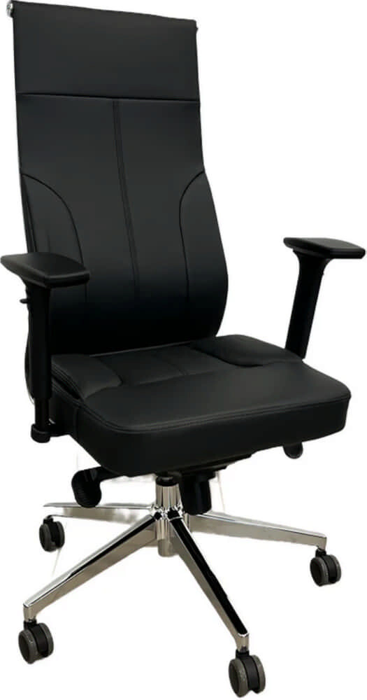 Кресло компьютерное SITUP Partner экокожа Black / Black (5871)