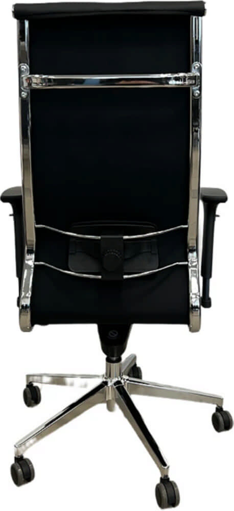 Кресло компьютерное SITUP Partner экокожа Black / Black (5871) - Фото 4