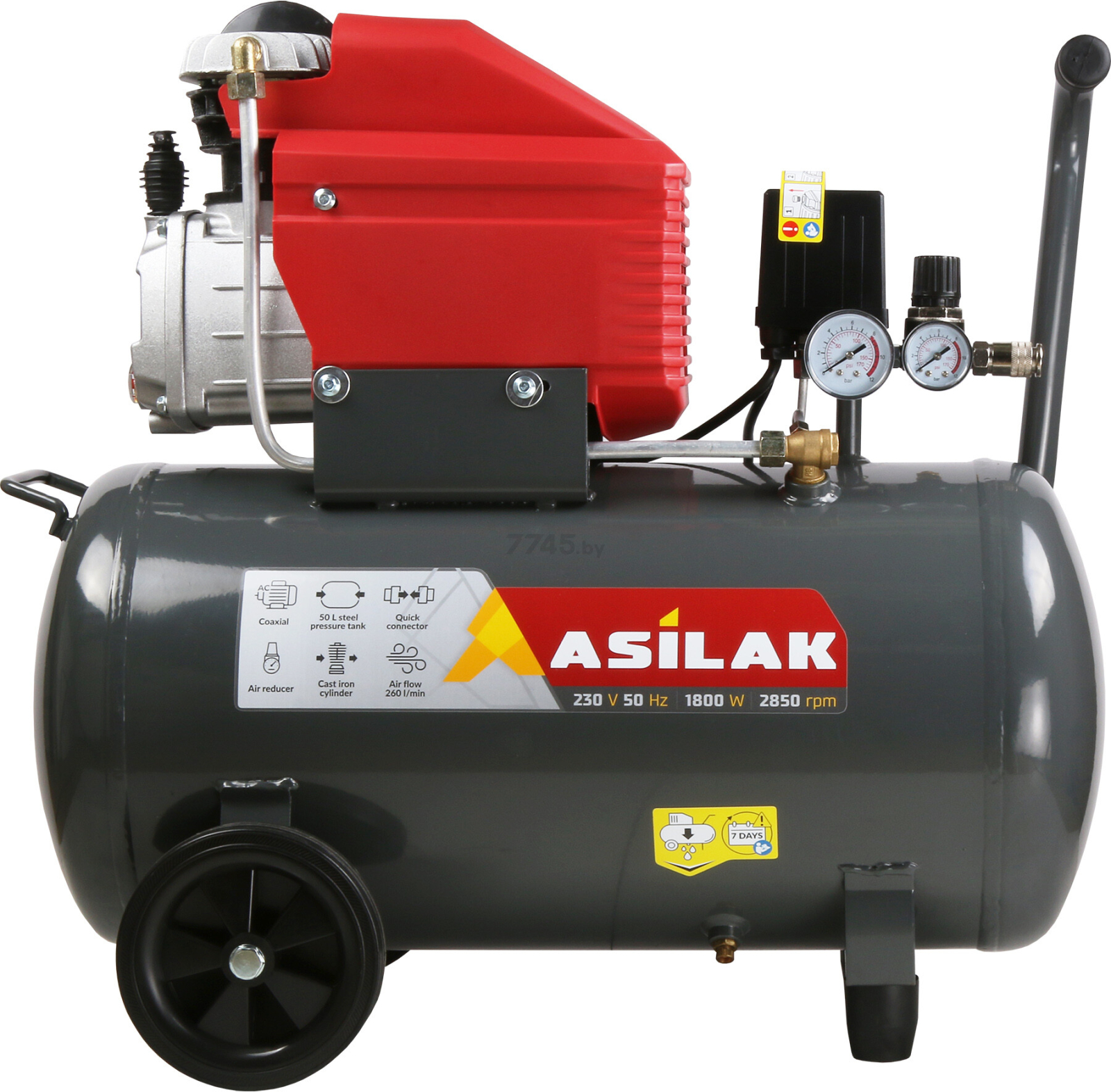 Компрессор ASILAK SLA-526 (AS2840-1) - Фото 4