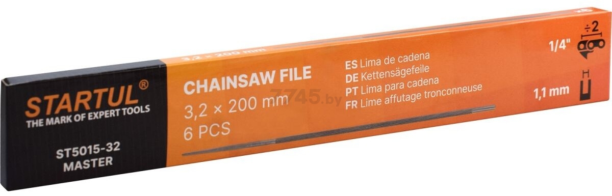 Напильник для заточки цепей d 3.2 мм STARTUL MASTER (ST5015-32) - Фото 2