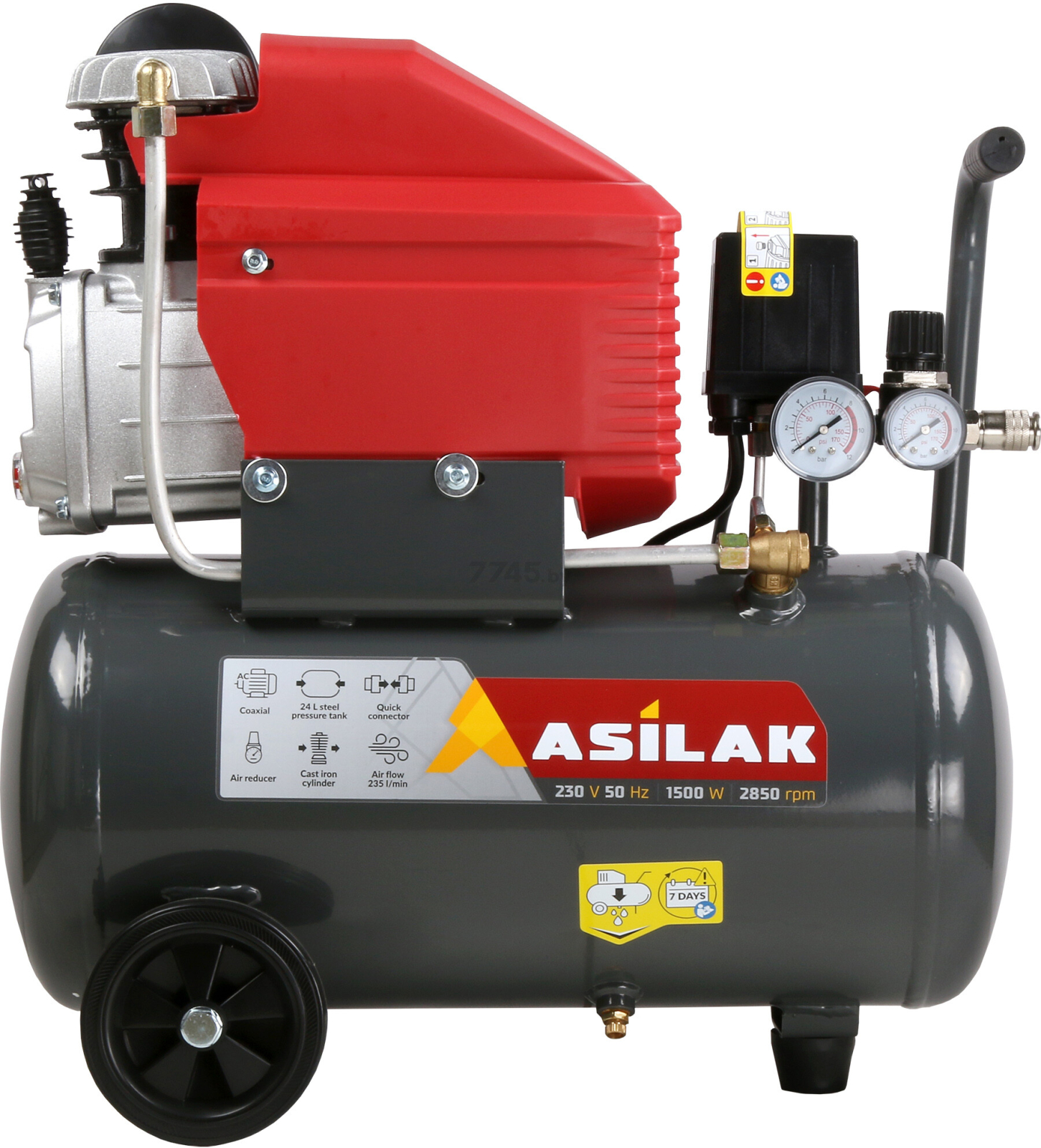 Компрессор ASILAK SLA-324 (AS2840-0) - Фото 4