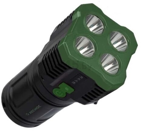 Фонарь-прожектор аккумуляторный 4 Вт SMD LED 3Вт COB LED КОСМОС KOC902Lit - Фото 2