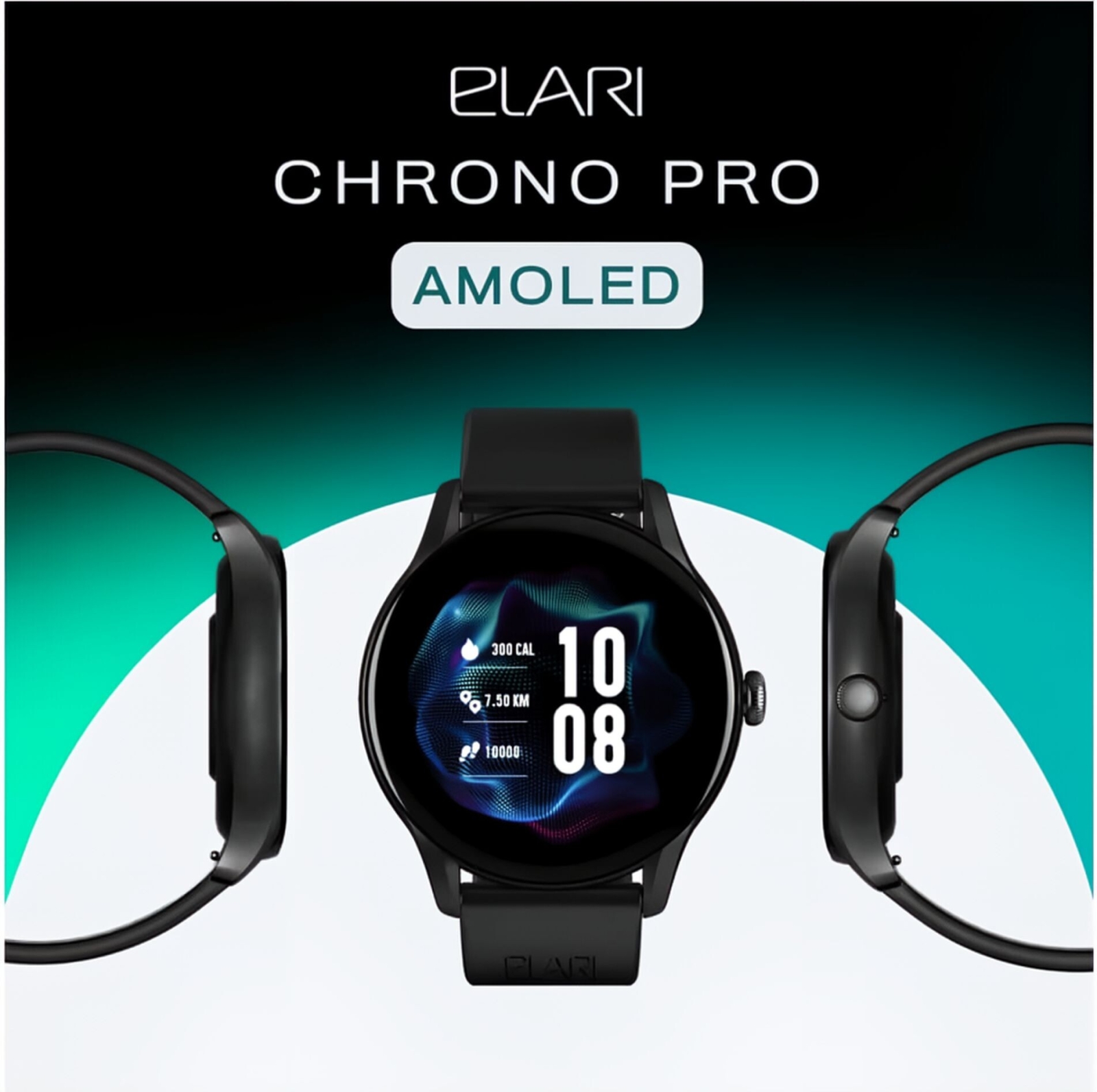 Умные часы ELARI Chrono Pro (KP-N2-BLACK) - Фото 27