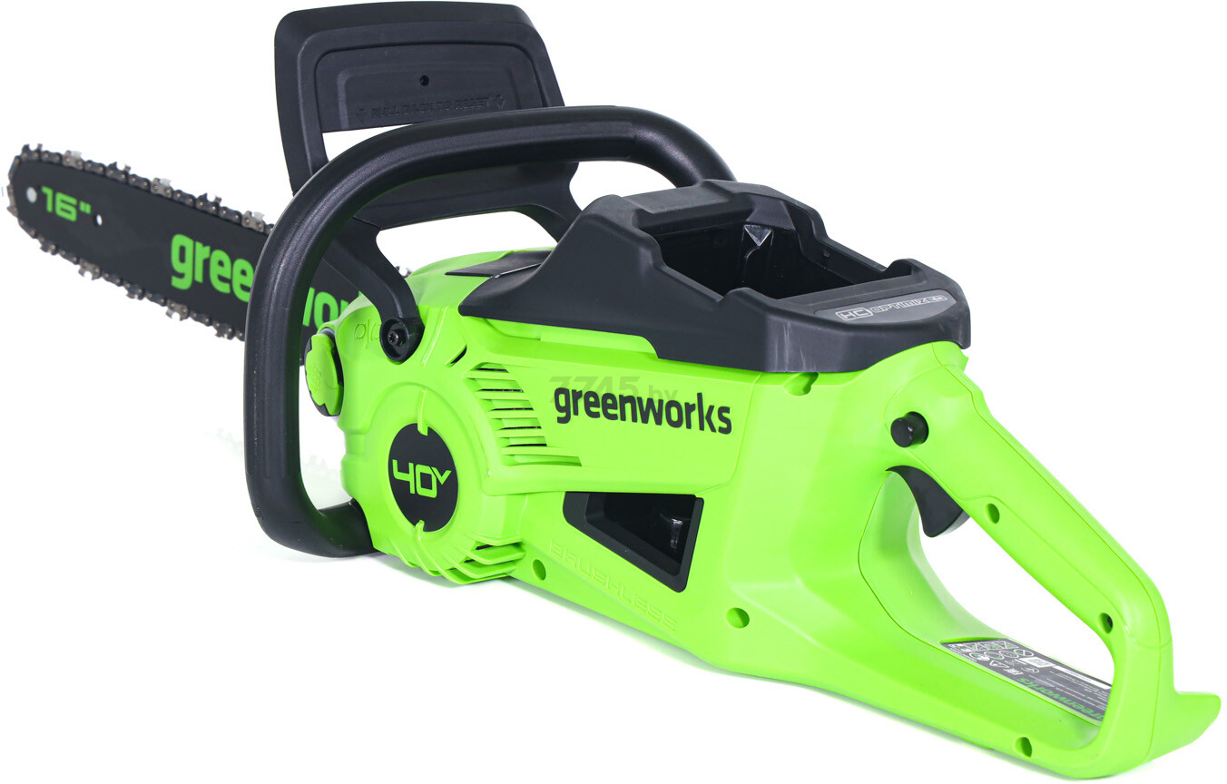 Пила цепная аккумуляторная GREENWORKS GD40CS20XK4 (2008807UB) - Фото 5