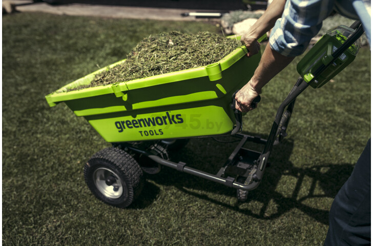 Тележка аккумуляторная самоходная GREENWORKS G40GCK4 40В (7400007UB) - Фото 9