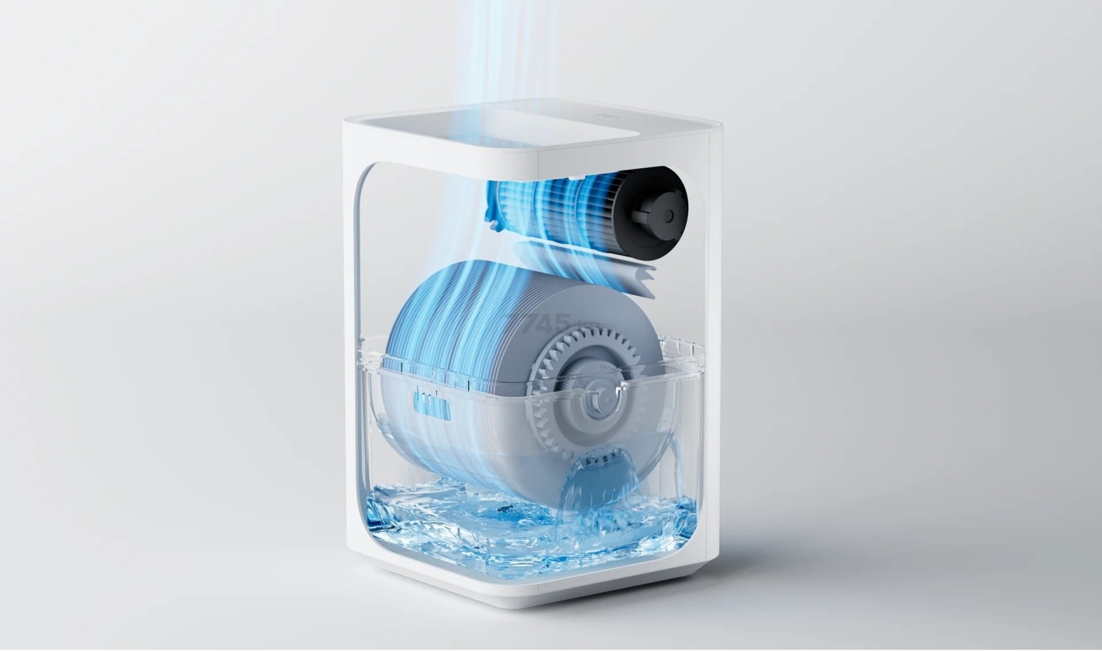 Увлажнитель воздуха SMARTMI Evaporative Humidifier 3 (CJXJSQ05ZM) - Фото 9