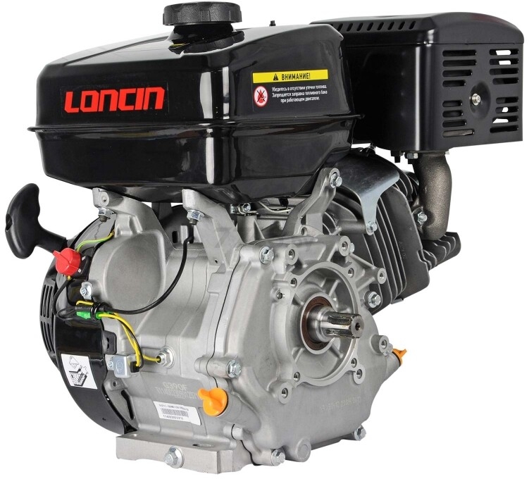 Двигатель бензиновый LONCIN G390F-1 - Фото 2