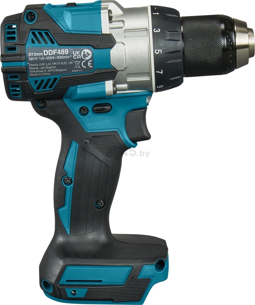 Дрель-шуруповерт аккумуляторная MAKITA DDF 489 Z (DDF489Z) - Фото 4