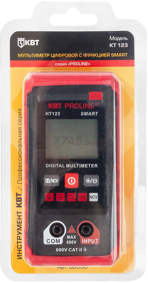 Мультиметр цифровой КВТ Proline Smart KT 123 (88550) - Фото 5