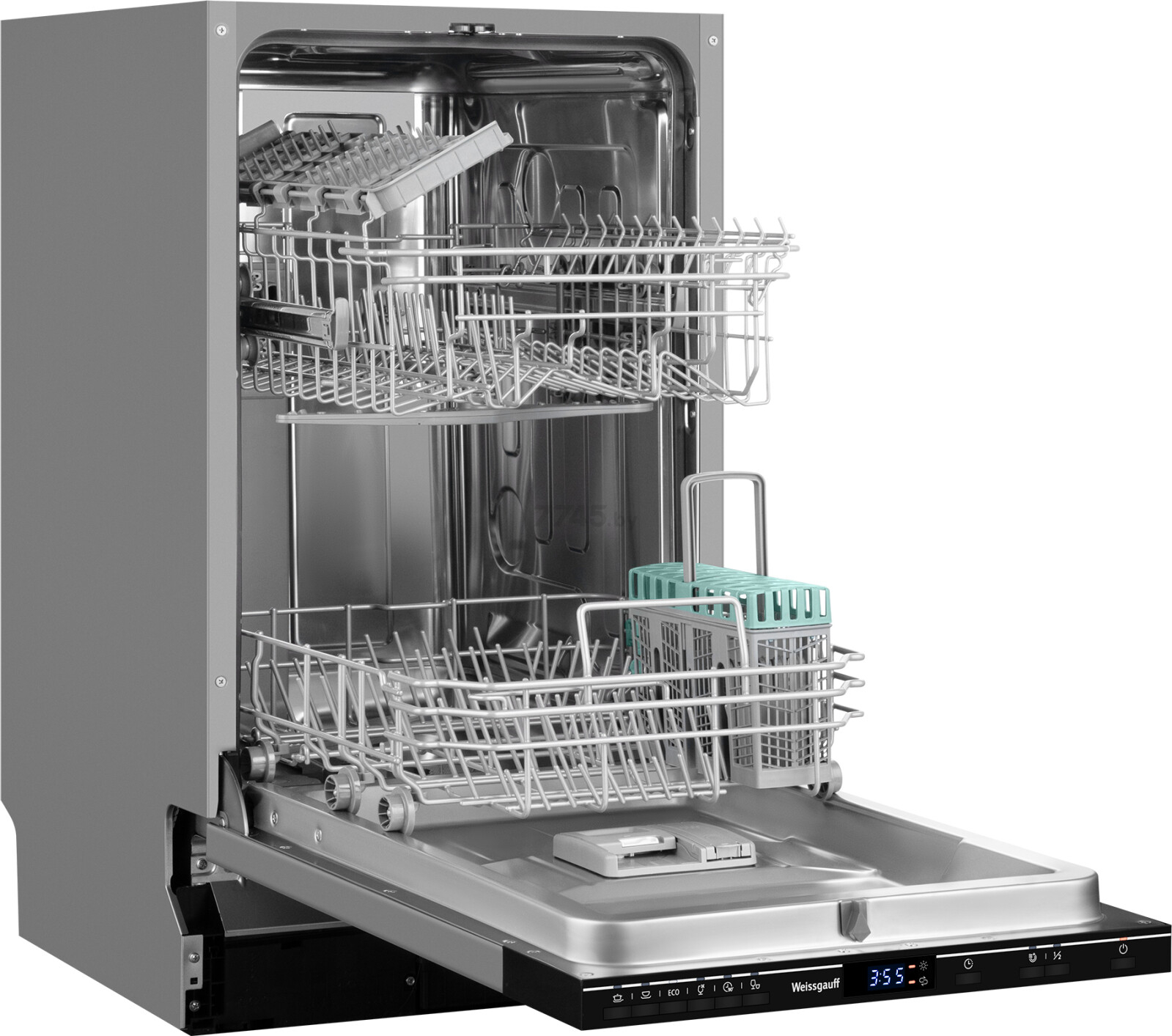 Машина посудомоечная встраиваемая WEISSGAUFF BDW 4526 D (BDW4526D) - Фото 11
