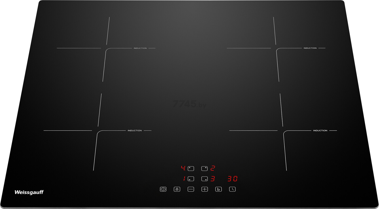Панель варочная индукционная WEISSGAUFF HI 632 BA (HI632BA) - Фото 2