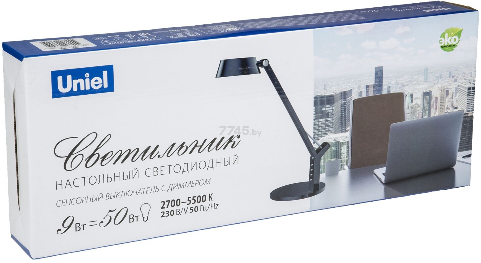 Лампа настольная светодиодная 9 Вт 2700-5500К UNIEL TLD-570 Black (UL-00007438) - Фото 8