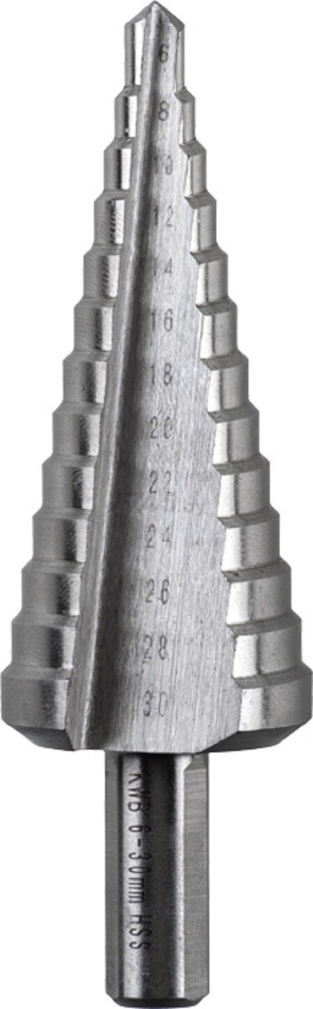 Сверло по металлу ступенчатое 6-30 мм KWB (49525830)